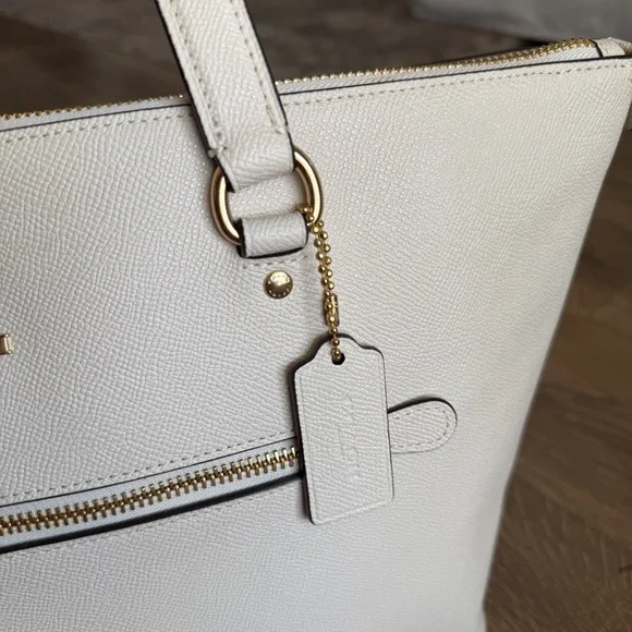 Coach White Tote Bag - Picture 6 of 11